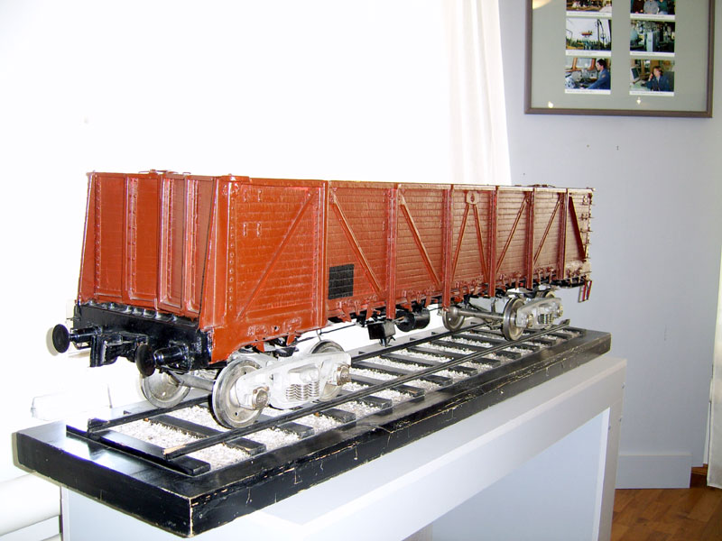 Макет вагона, производится в настоящее время НижнеТагильским УВЗ.